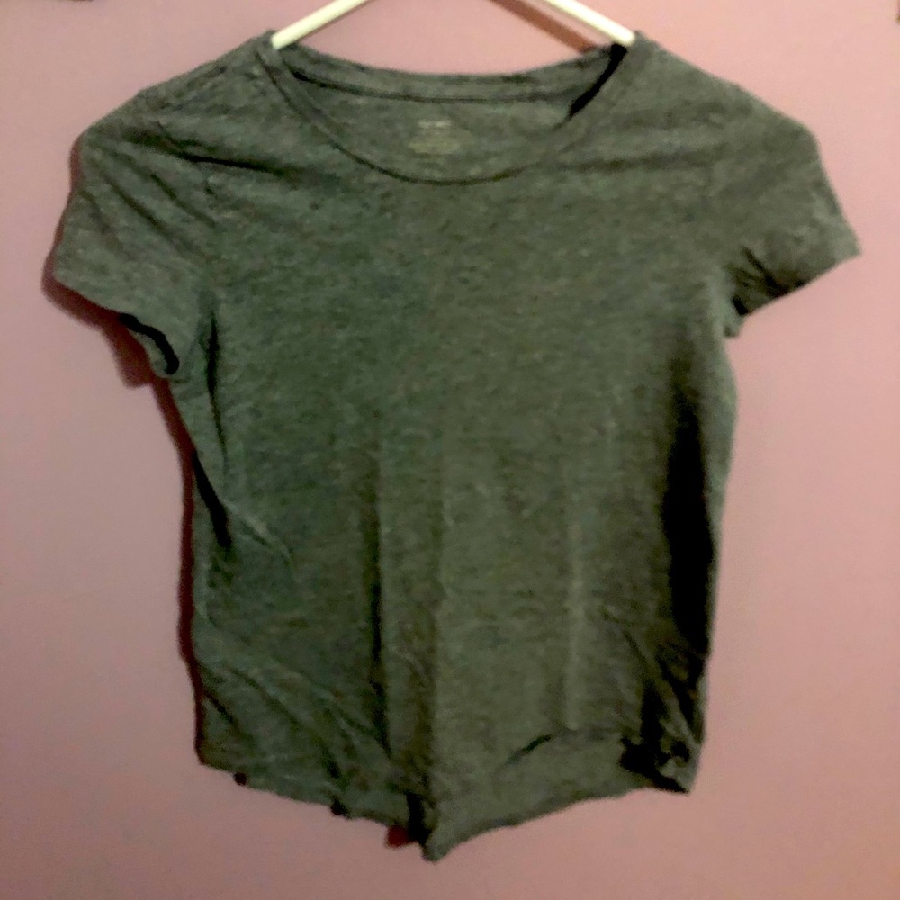 A grey plain shirt